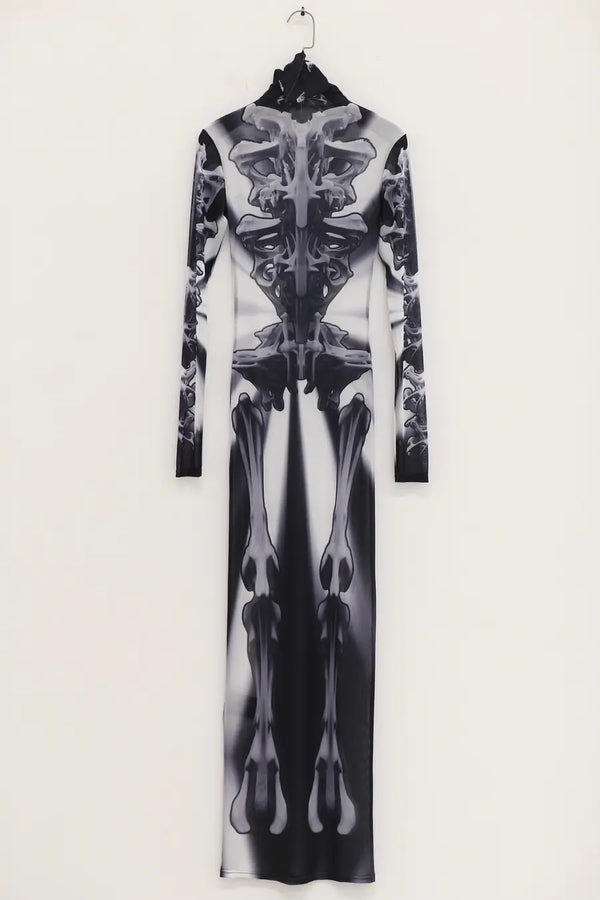 WINDOWSEN mesh dress 24D004BK (24D004)